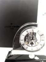 Tischuhr Pierre Cardin in Kristall PCSV1 - PCSV1